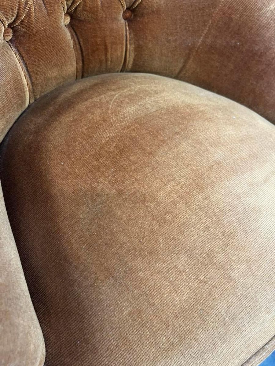Vintage Eenzit / Zetel / Fauteuil Met Franjes image 8