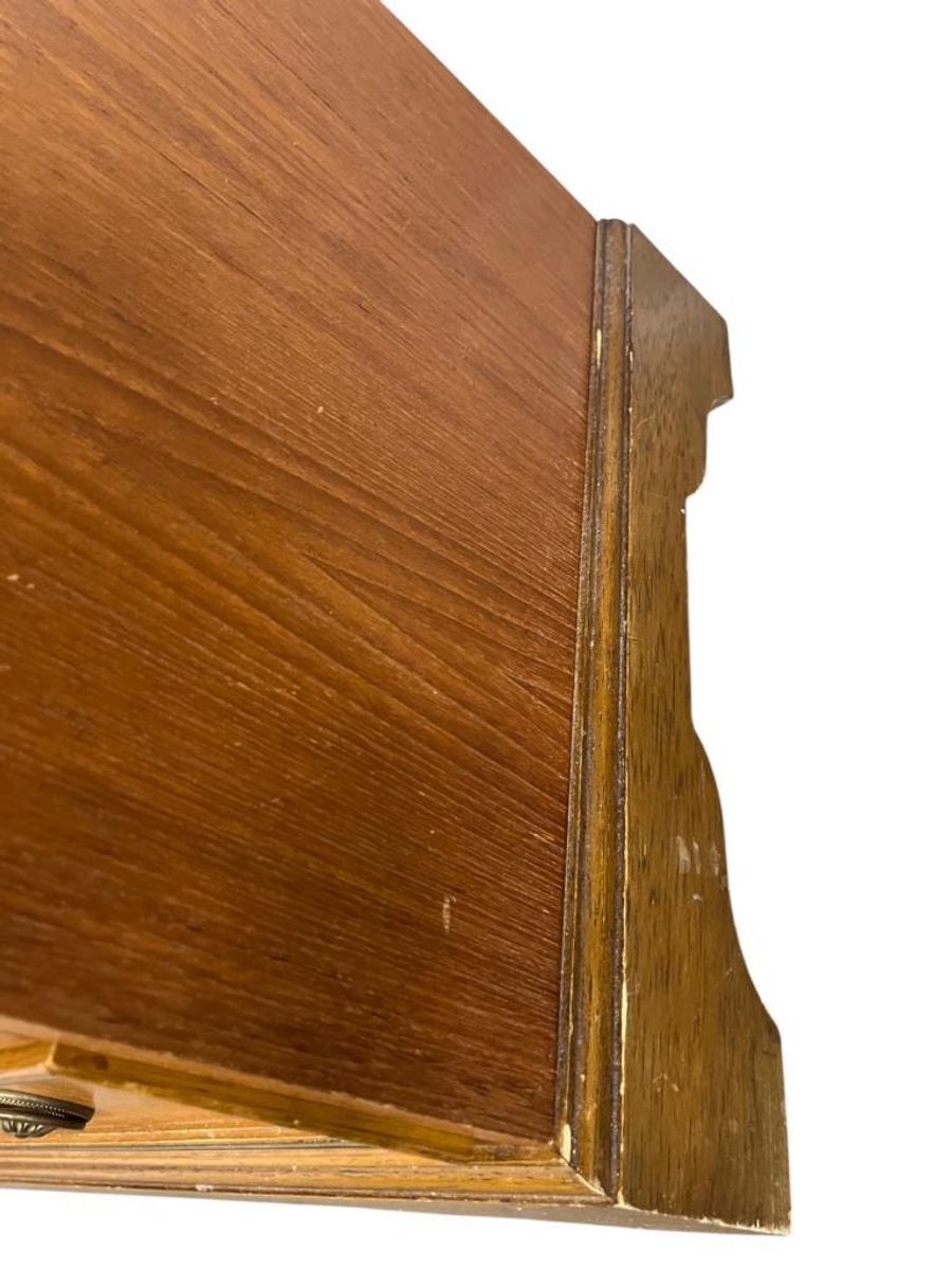 Vintage Mini Ladekast / Houten Commode image 9