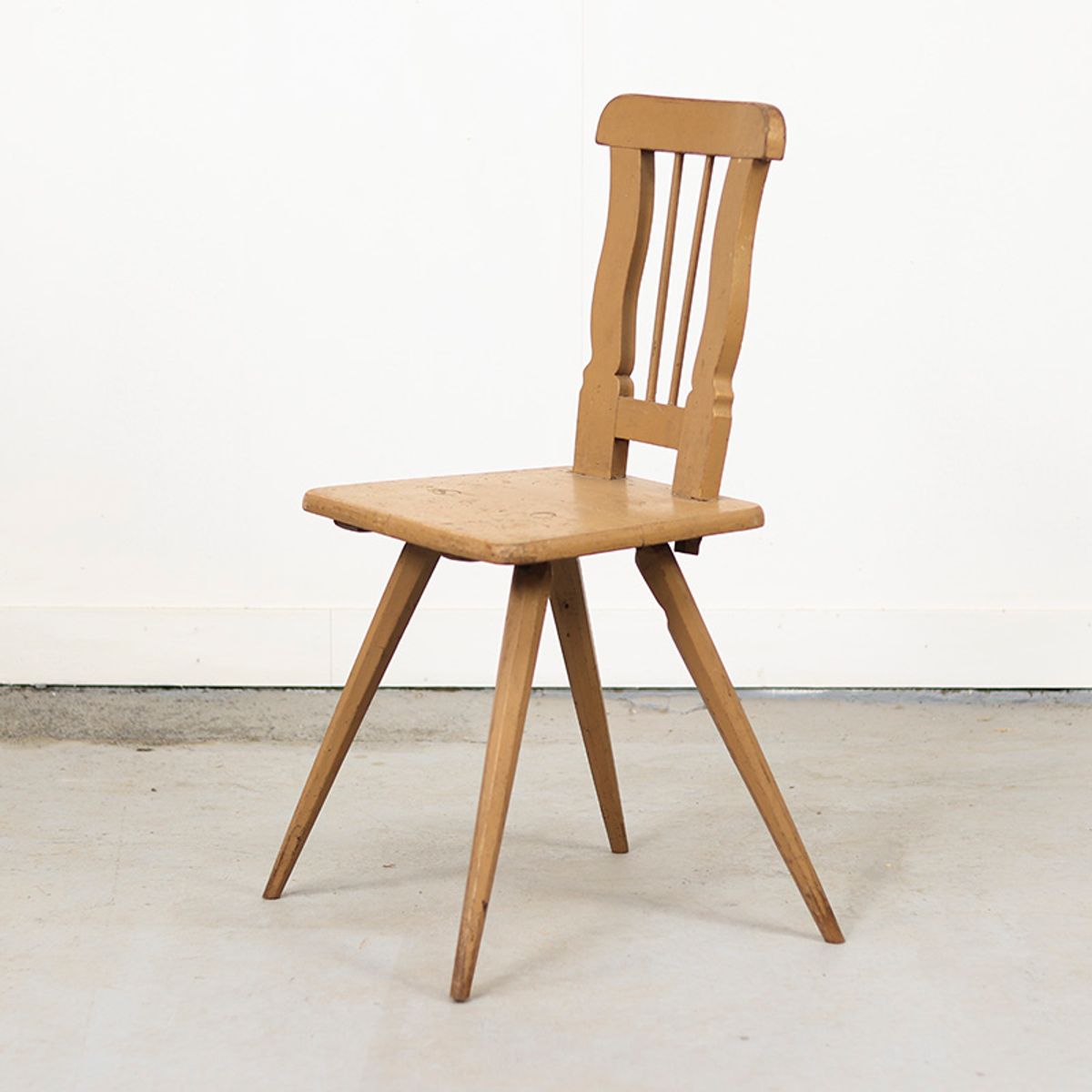 Antieke Wabi Sabi Primitieve Bergstoel image 3