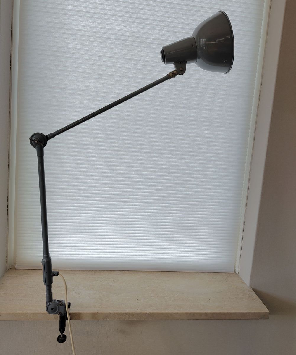 Vintage Bureaulamp Klemlamp image 4