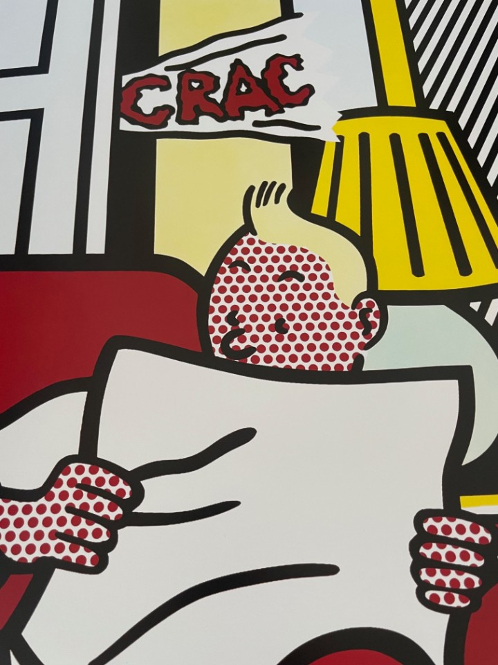 Roy Lichtenstein (1923-1997), Tintin Reading, 1993, image 3