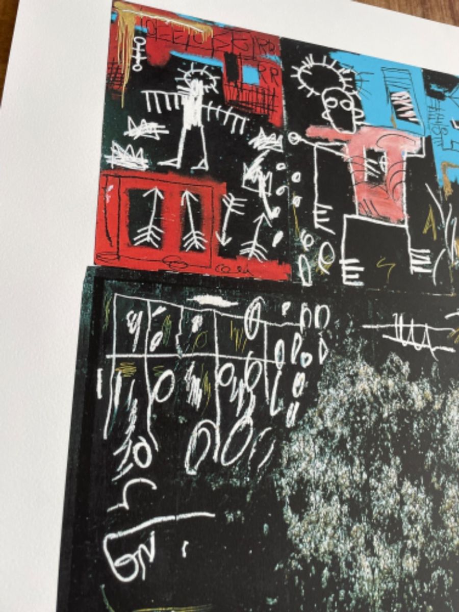 Jean Michel Basquiat (1960-1988), Untitled (black Tar And Feathers), 1982 image 7