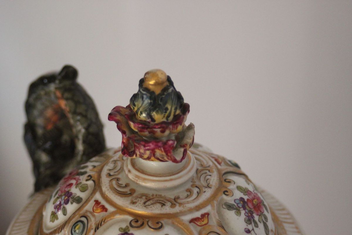 Capodimonte Vases, Late 19th, Set Of Two image 16