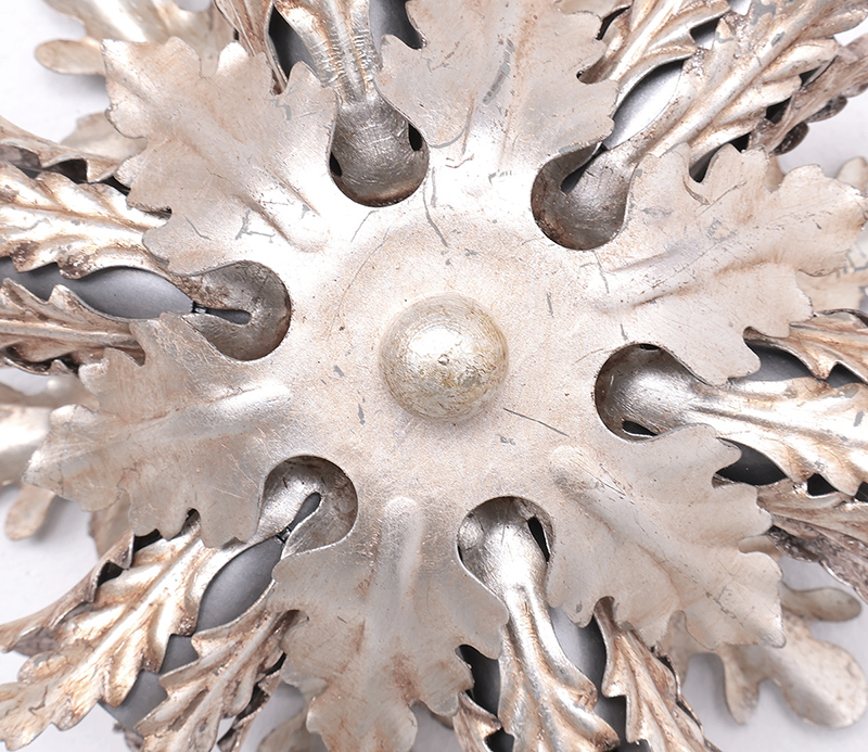 Banci Firenze Florentijnse Wandlamp Zilver Klein, 1970s image 7