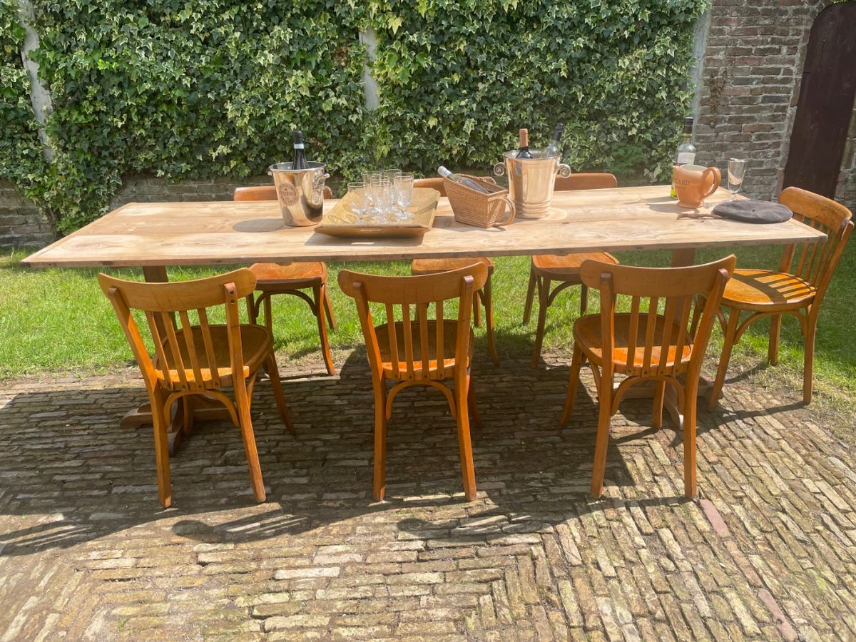 Schragentafel Table De Vendange Eettafel Frans image 15