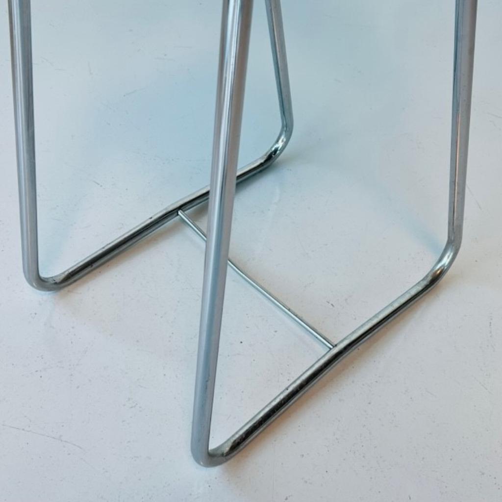 Gispen Werkstoel Vintage Atelier Kruk Stoel Jaren 40 Barkruk image 7