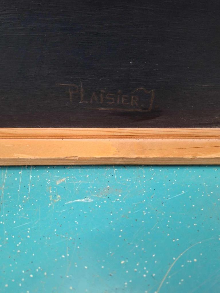 Kunst, Schilderij, Abstract Geverfd, Signatuur Plaisier. J image 5