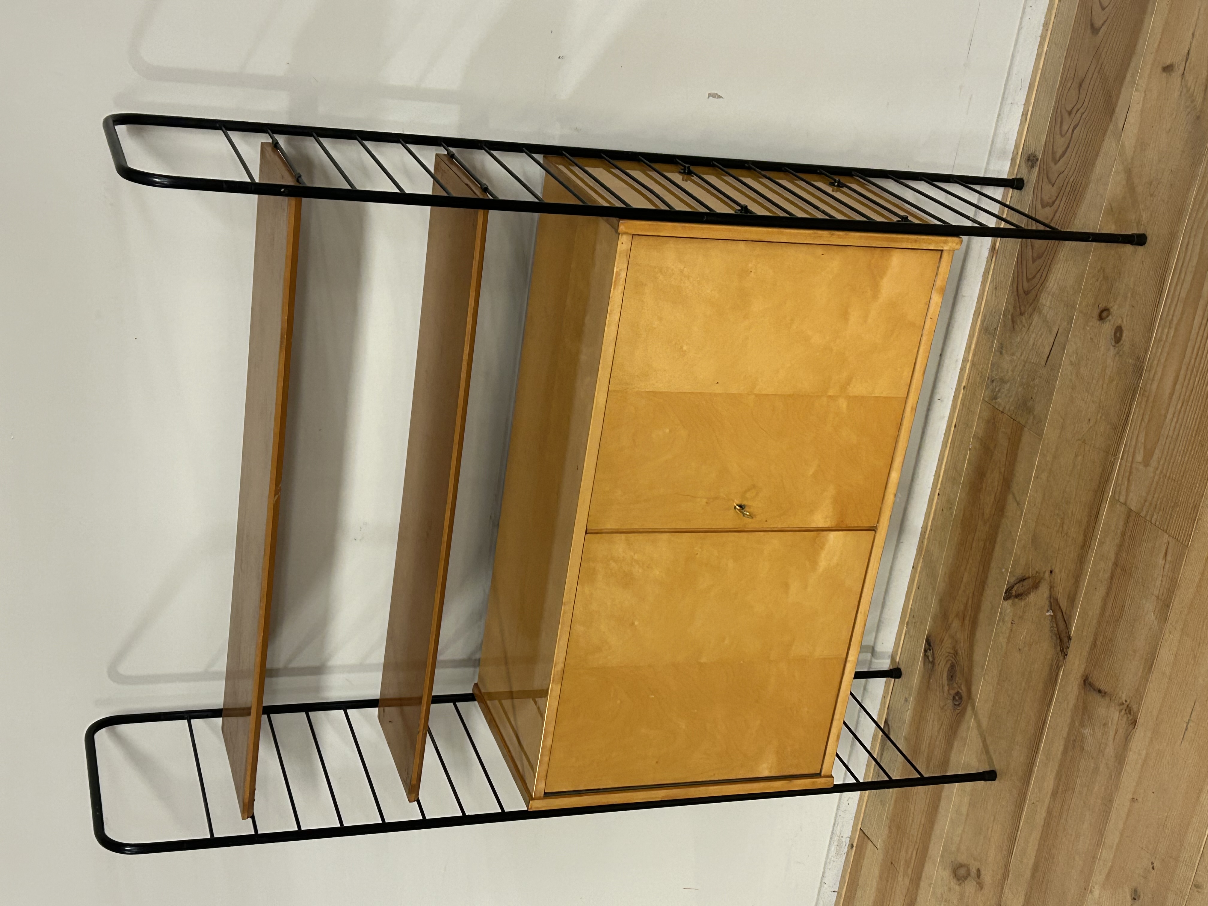Vintage Wall Unit In Esdoorn Double-face image 2