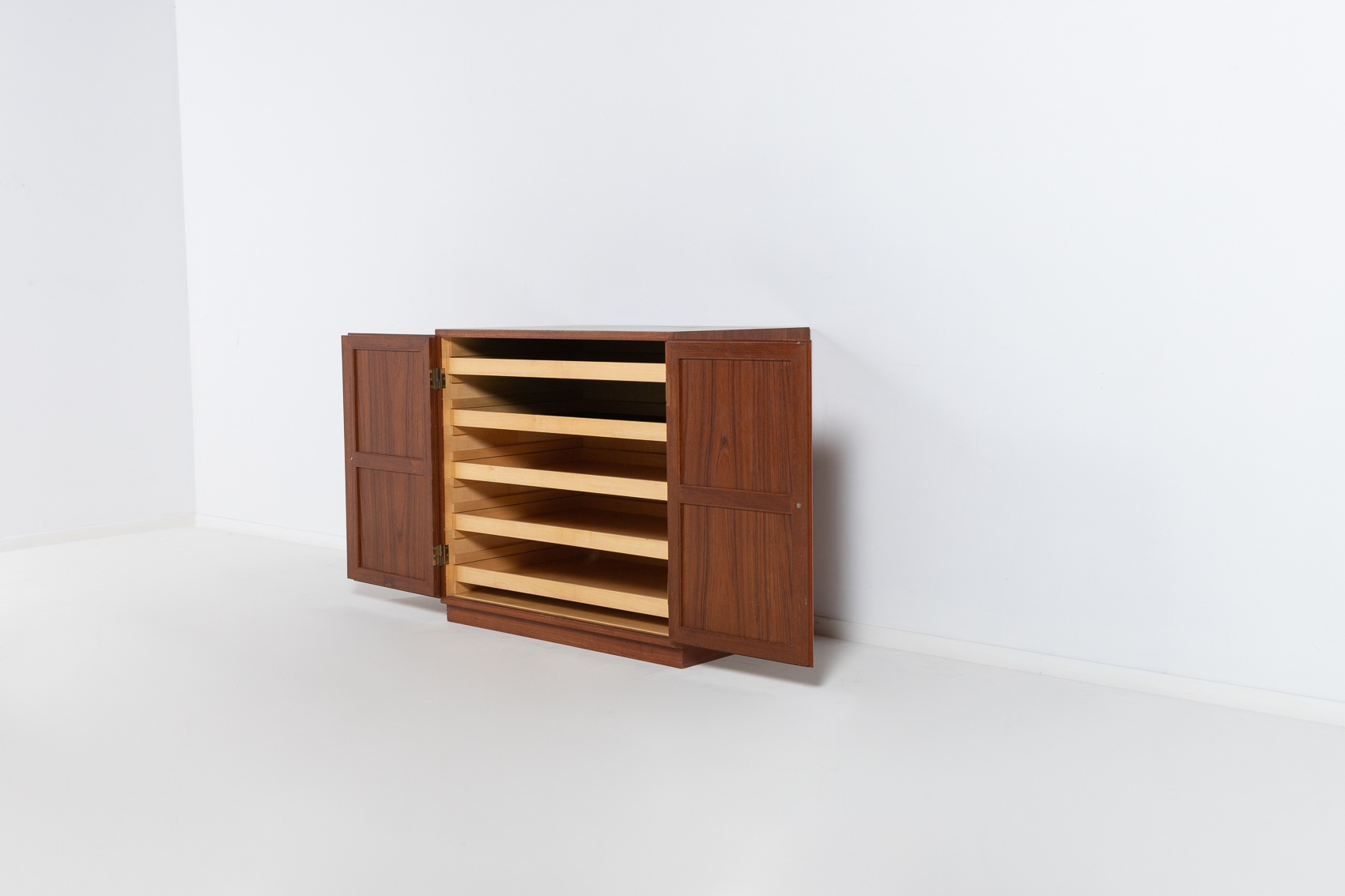 Rare Set Of 3 Teak Cabinets By Tove & Edvard Kindt-larsen For <<<brand>>>, 1950’s image 27