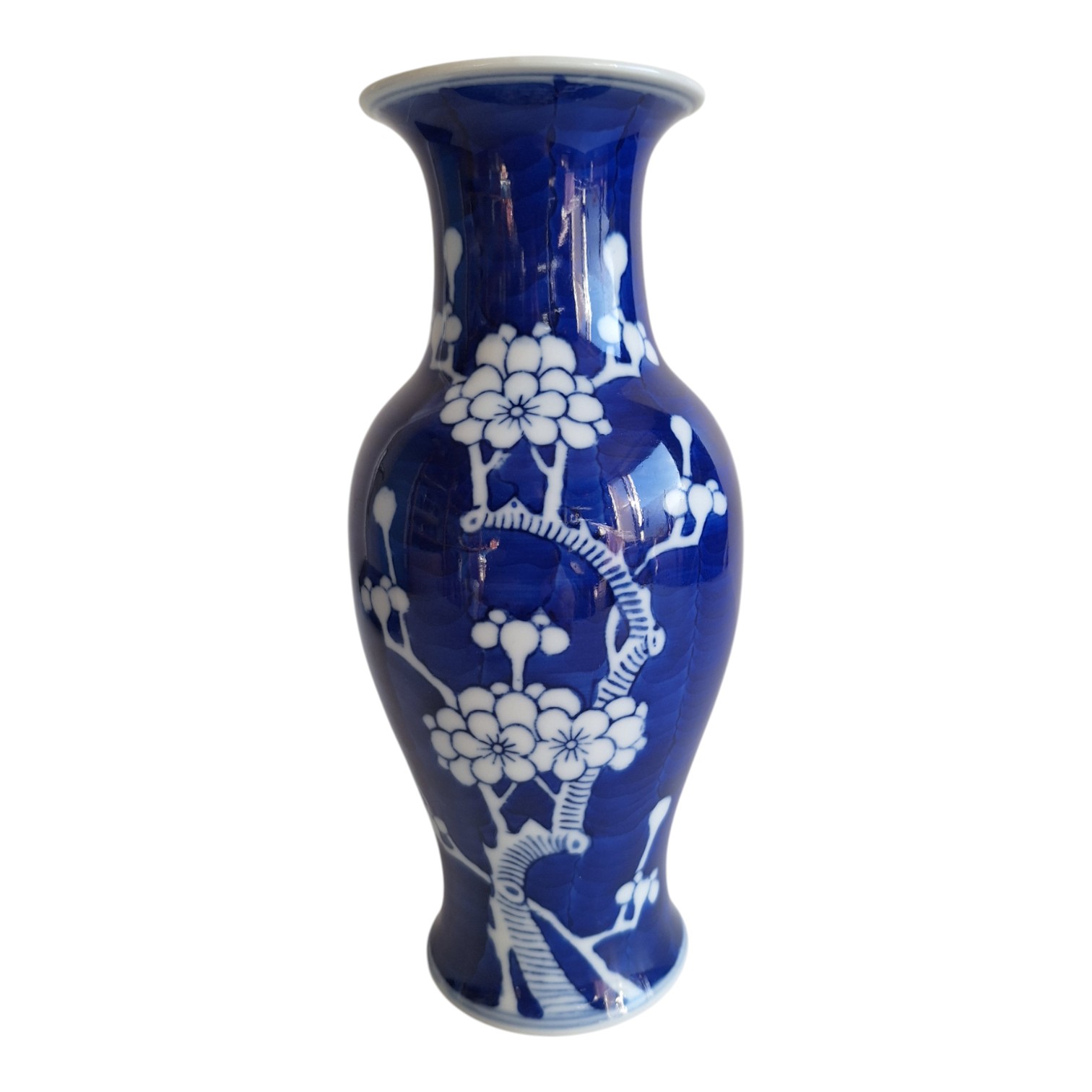 Chinees Blauw Met Wit Prunus Decor Vaas image 6