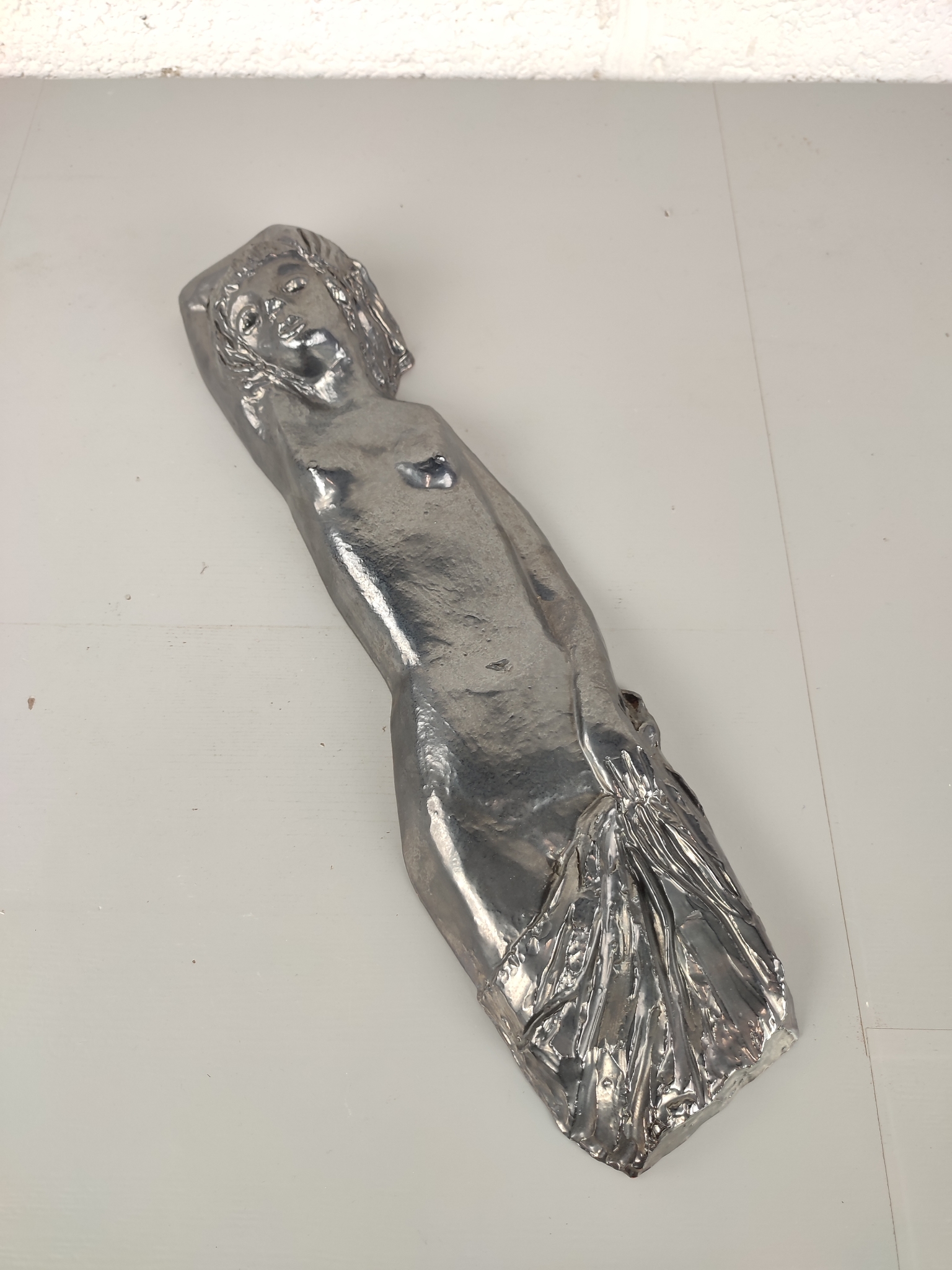 Vintage Keramiek Wanddecoratie Dame image 5