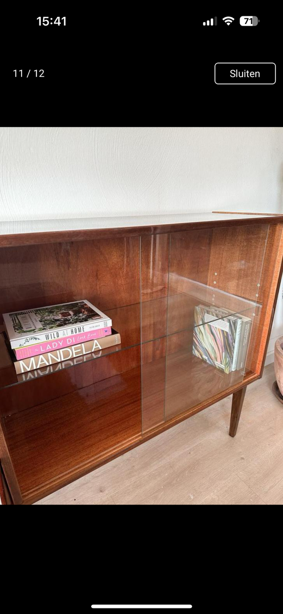 Vintage Barkast Met Spiegel image 12