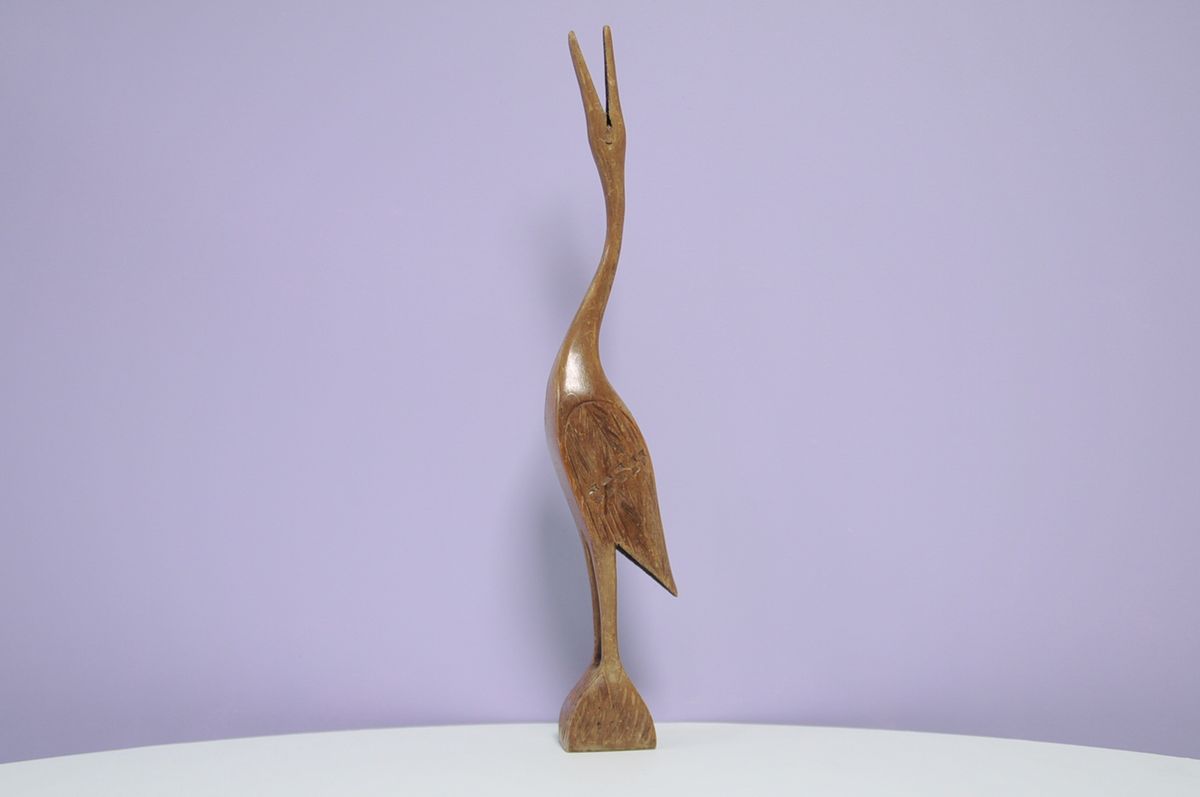Houten Vogelbeeld image 2