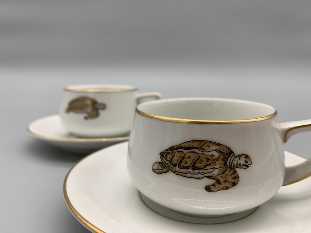 Set Kop En Schotels Lacroix Schildpad 4 Delig image 6