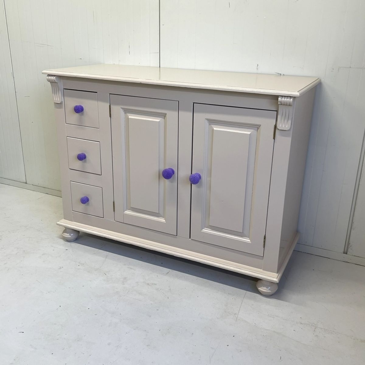 Restyle Commode/dressoir Zand & Paarse Hk Living Knop image 3