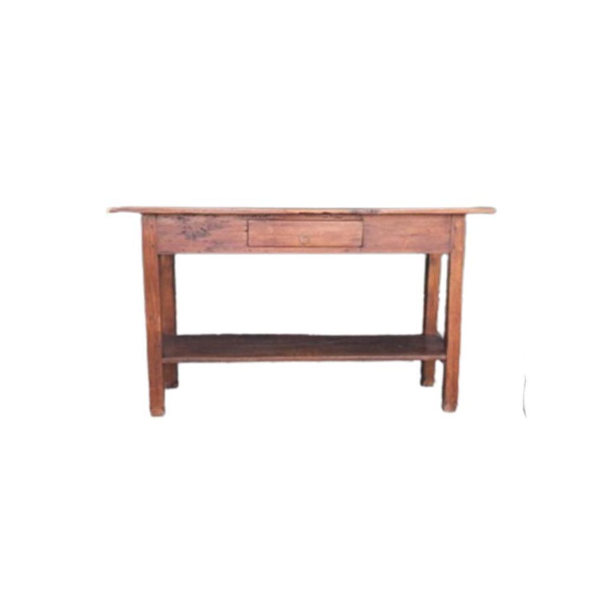 Robuuste Teak Houten Side Table Haltafel Landelijke Sidetable image 3