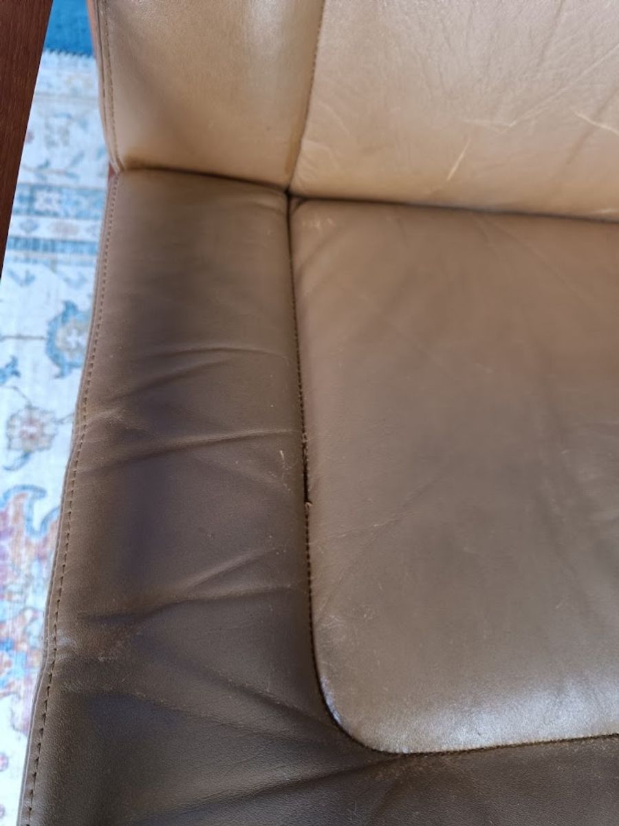 Vintage Fauteuil Met Voetenbank, Deens Design image 17