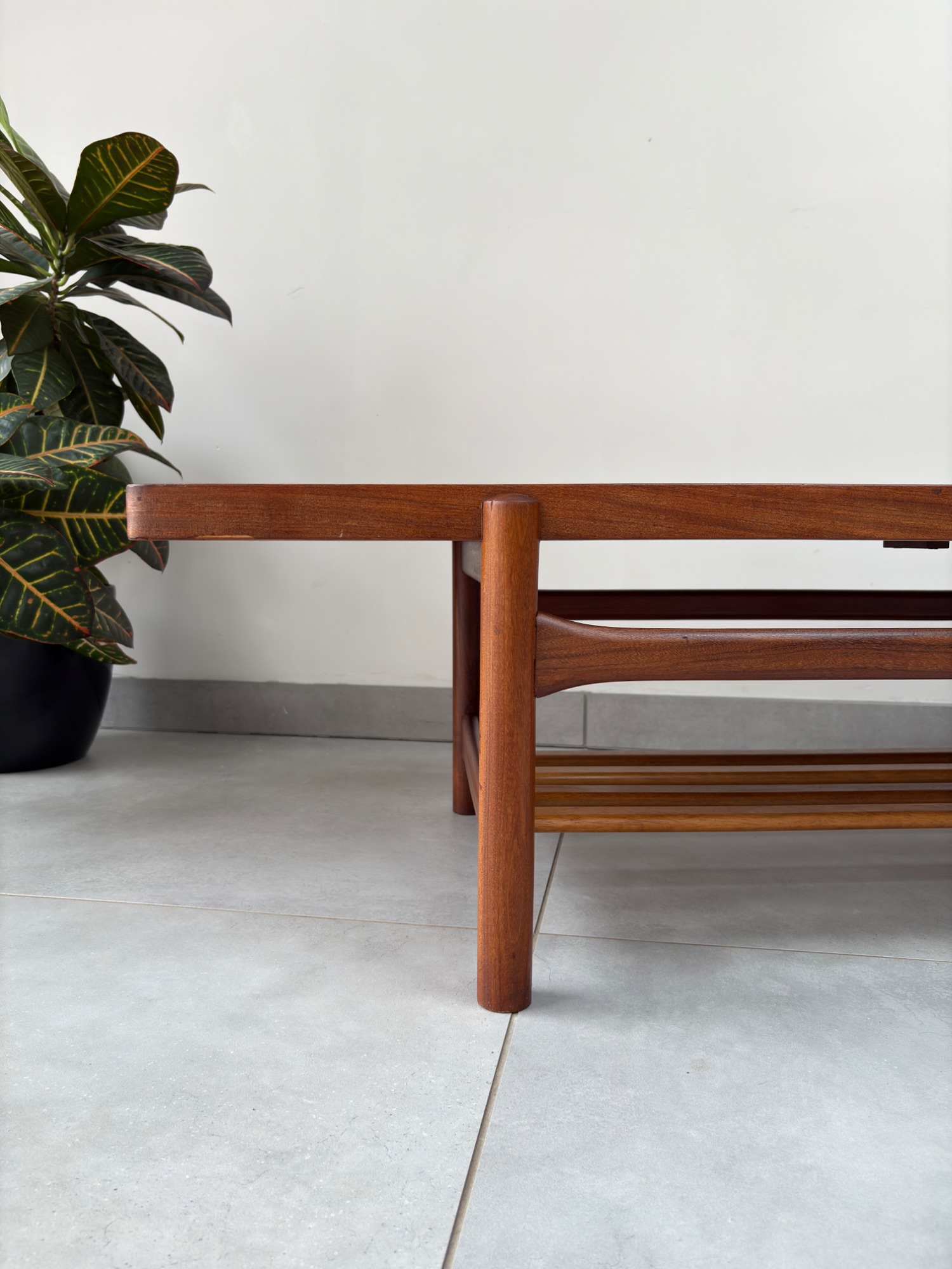 Vintage Uitschuifbare Salontafel Deens Design image 7