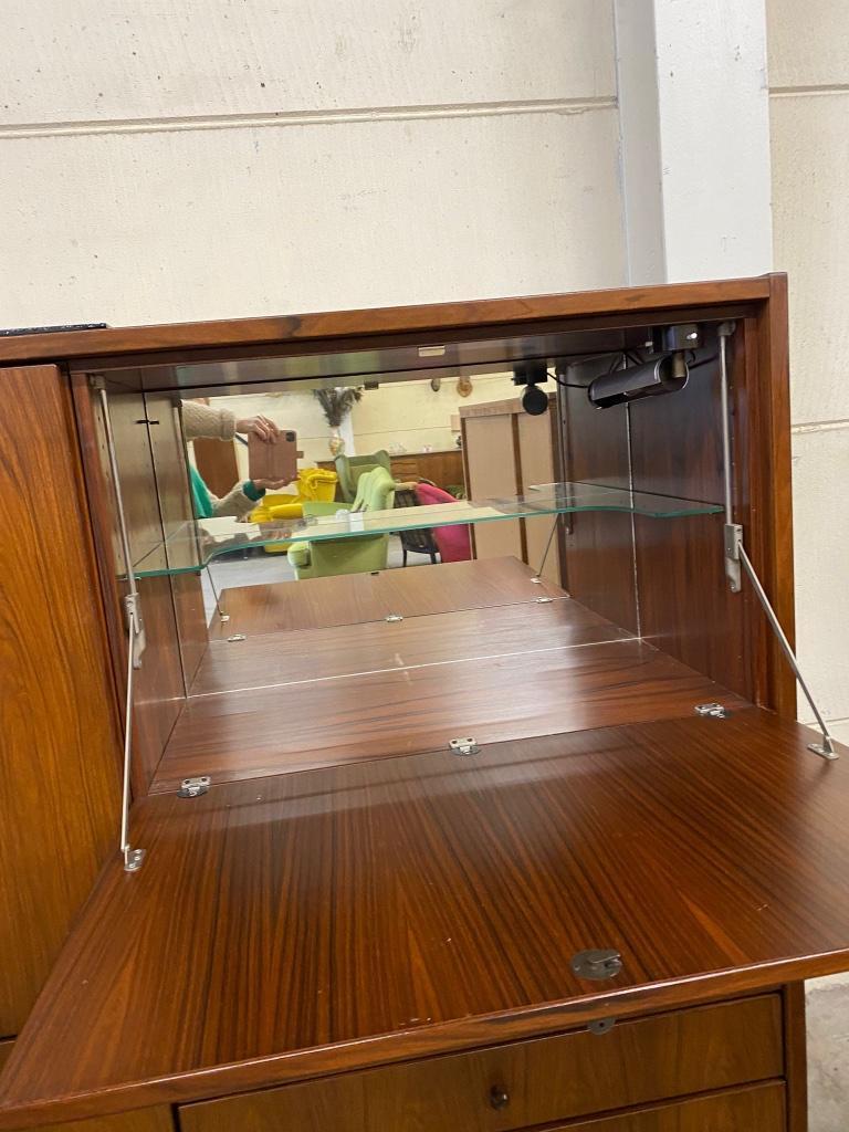 Vintage Houten Kast / Barkast / Vitrine image 16