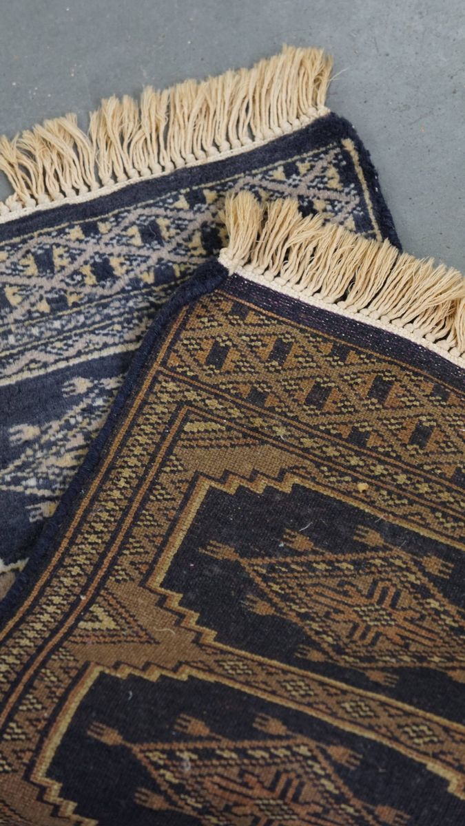 Leuk, Subtiel Sierkleedje/ Loper Met Blauw En Beige Tinten 71x32cm image 6