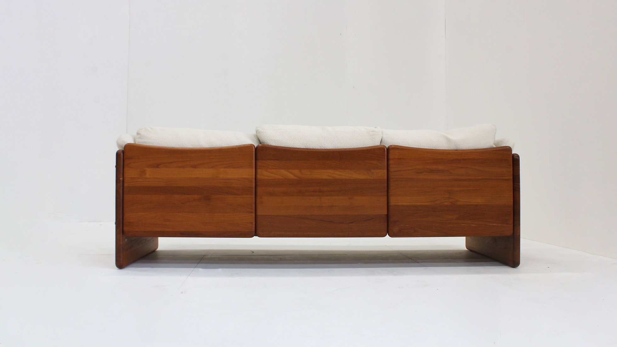Vintage Deense Sofa Set Massief Teak Van Mikael Laursen 1960s image 6