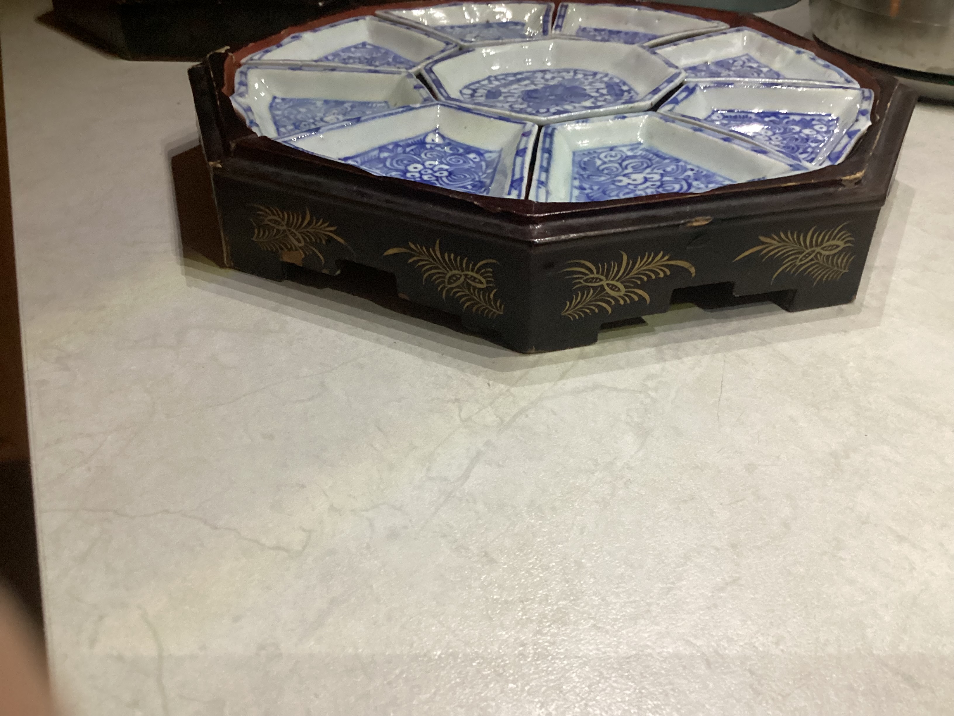 Prachtige Chinese Set Horse Deuvré , image 7