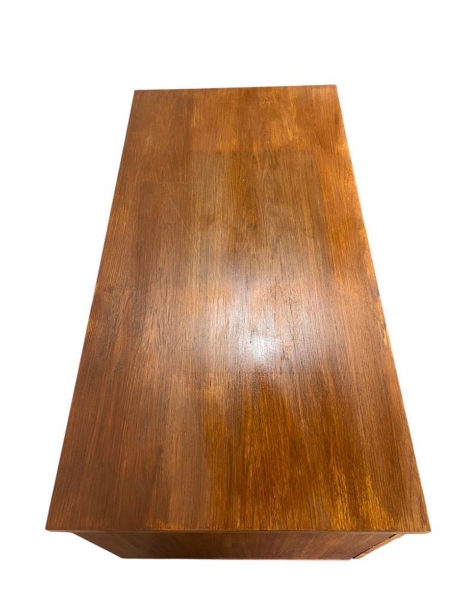 Vintage Houten Bureau / Schrijftafel image 19