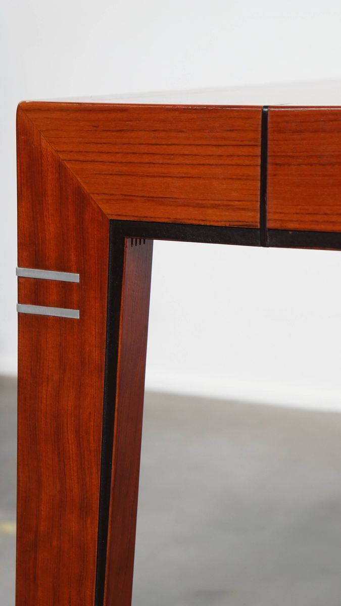 Prachtige Art Deco Set Bestaande Uit Een Eettafel En 4 Eetkamerstoelen Van Schuitema image 11