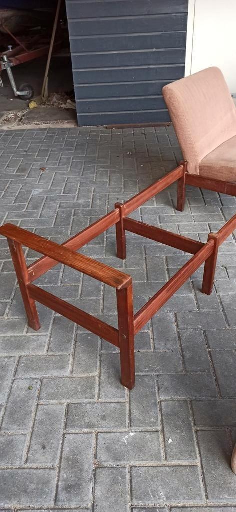 Vintage Deens Bankstel Set / Hoekbank image 15