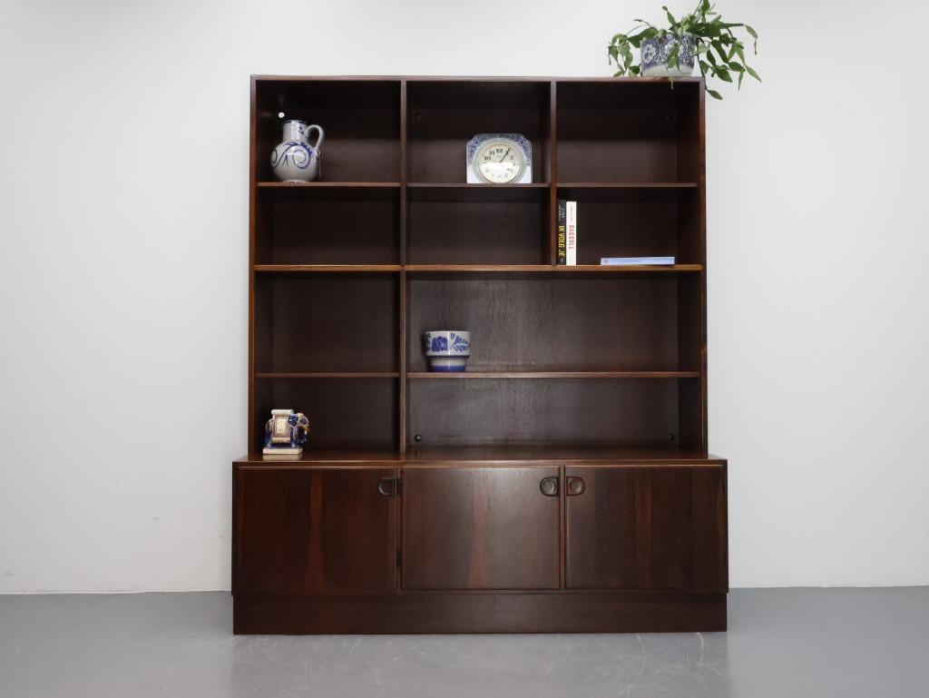Deens Design Wandmeubel Pallisander Jaren 70 image 7