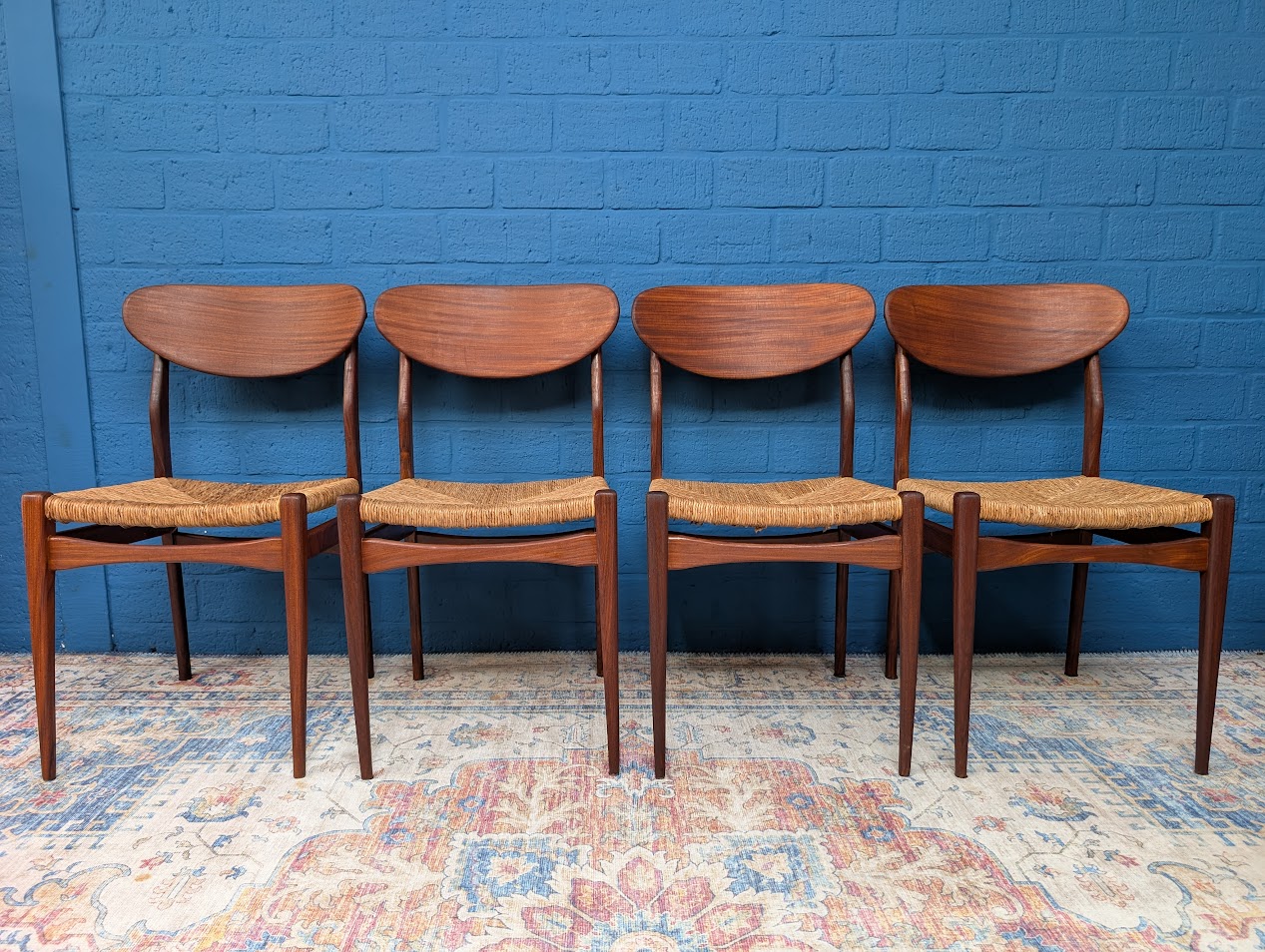4x Vitnage Stoelen, Nederland, Jaren '60 image 3