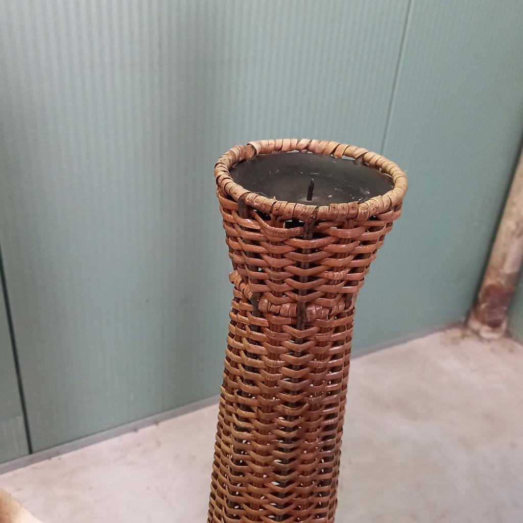 Vintage Rotan Kaarskandelaars image 9