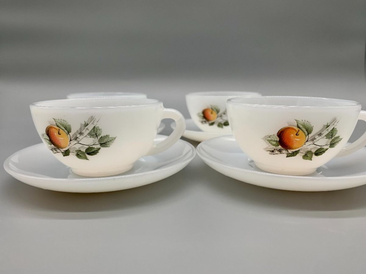 Set Arcopal Kop En Schotels Appel 8 Delig image 3