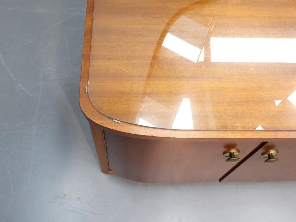 Vintage Kaptafel | Jaren 60 | Drieluik Spiegel image 16