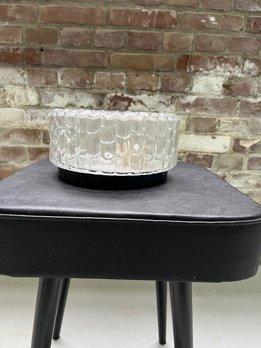 Mid Century Plafondlamp, Vintage Plafonnière. image 2