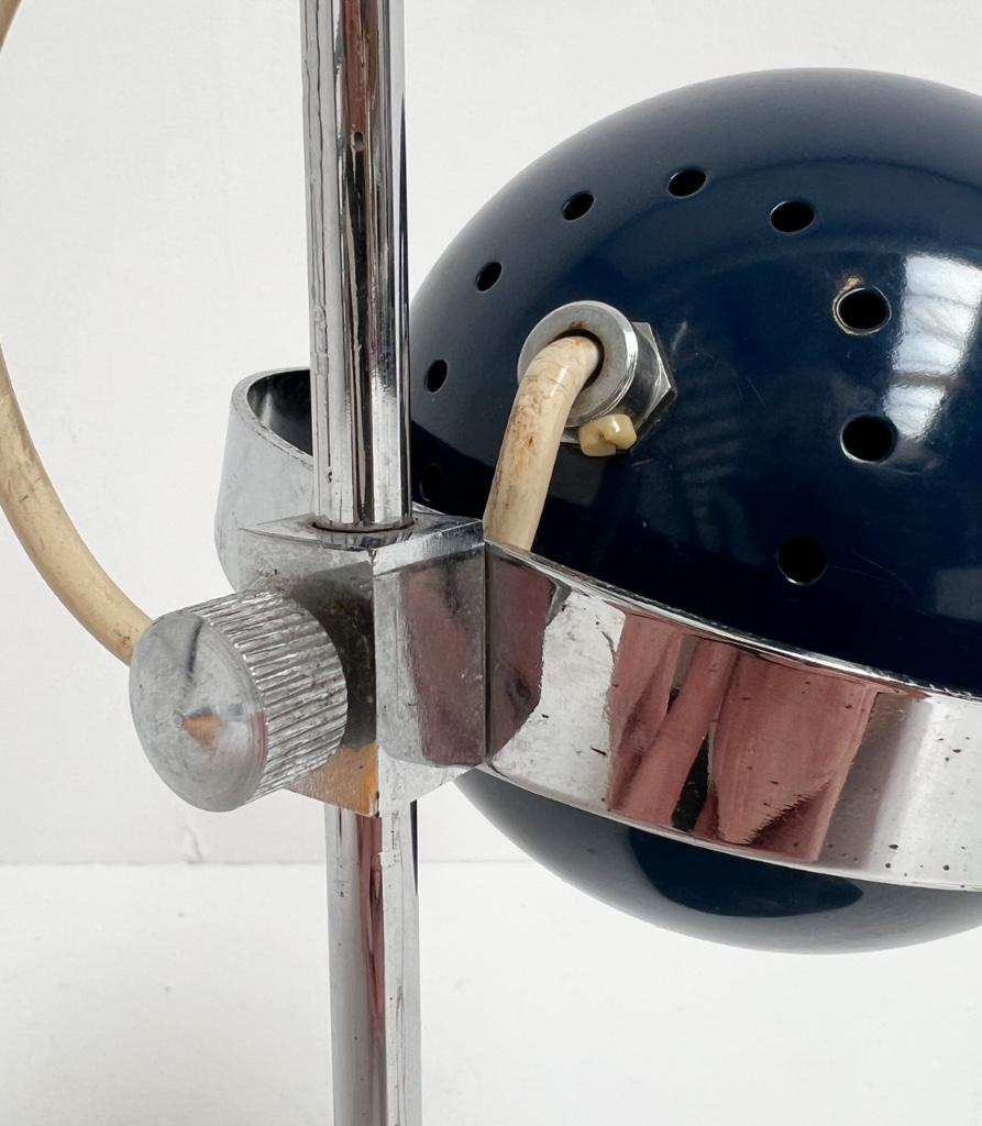 Blauwe Guzzini Brumbry Tafellamp, 1960’s image 7