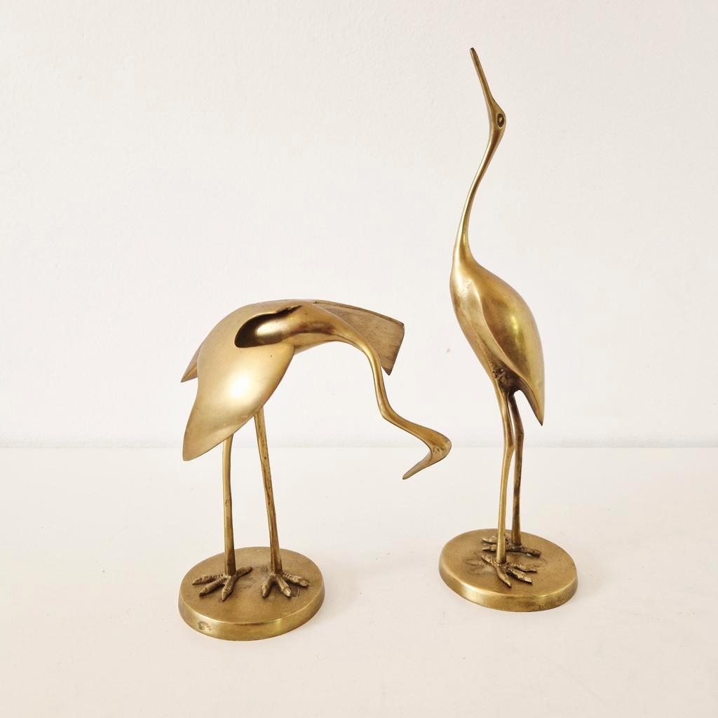 Caravell 70's Vintage Set Kraanvogels Messing Vogels image 2