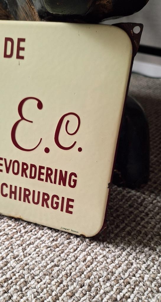 Emaille Bord Estetische Chirurgie, Langcat Bussum. image 5