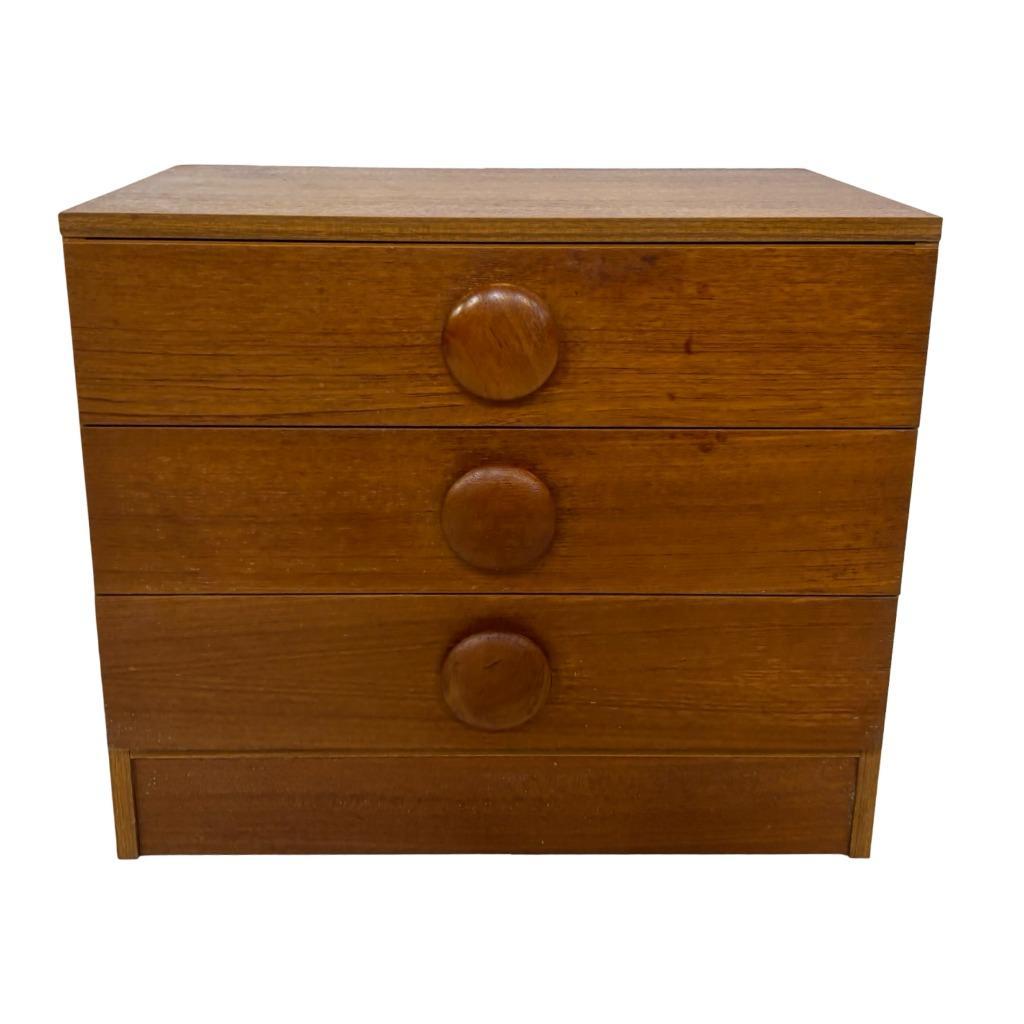 Vintage Compacte Ladekastje Mid Century Design image 3