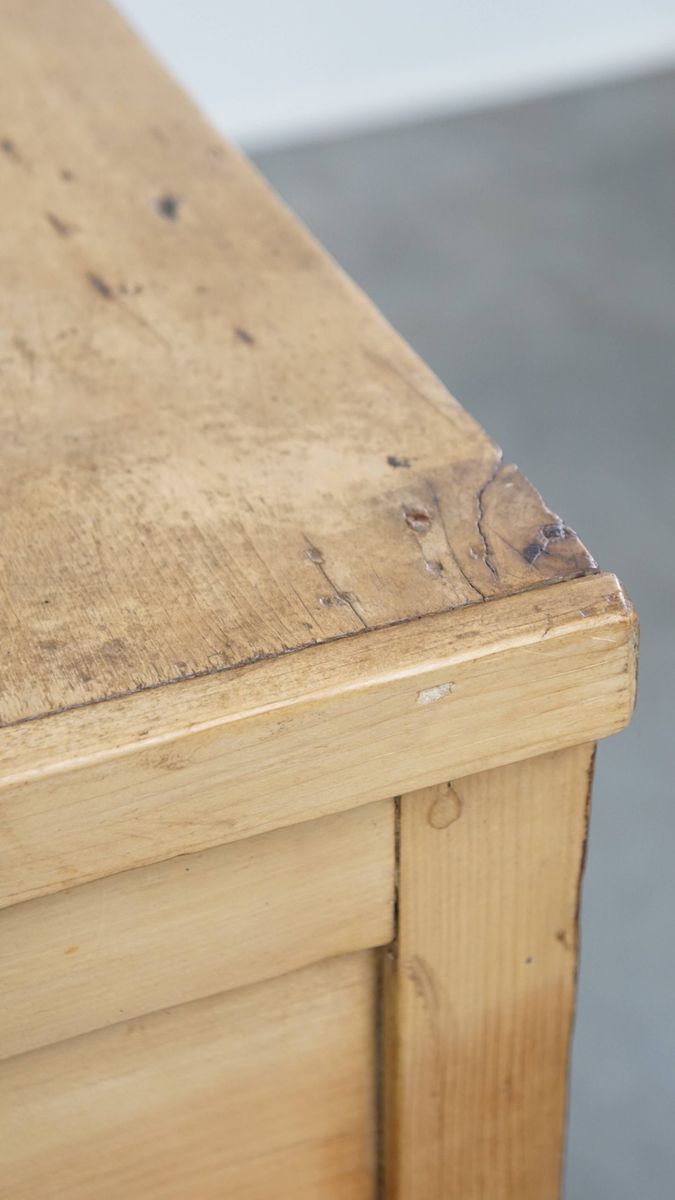 Geweldig Antiek Engels Dressoir/ Side Table/ Balie/ Kookeiland Uit Begin 19e Eeuw image 9