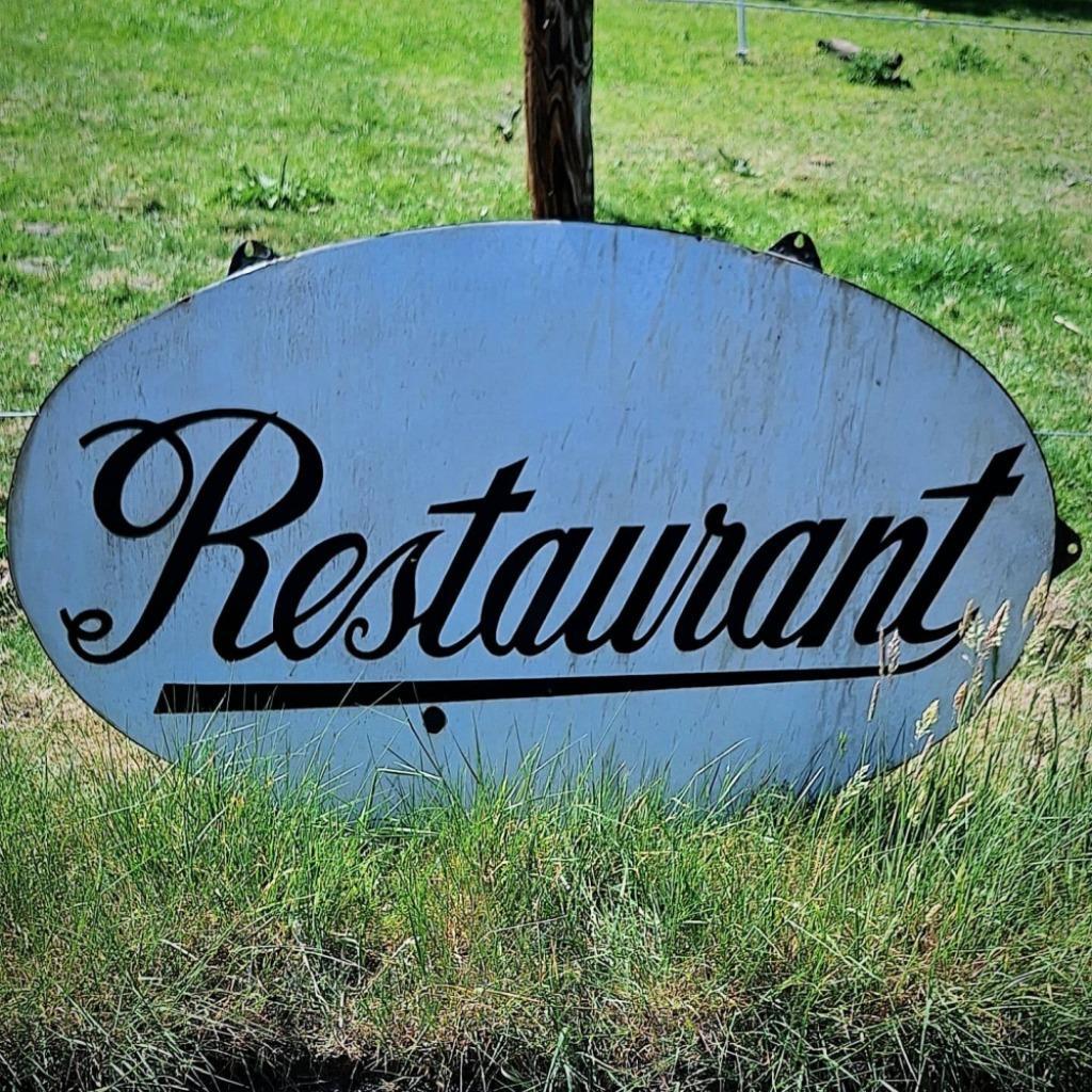 Stoer En Groot Emaille Bord Restaurant🍽 image 7