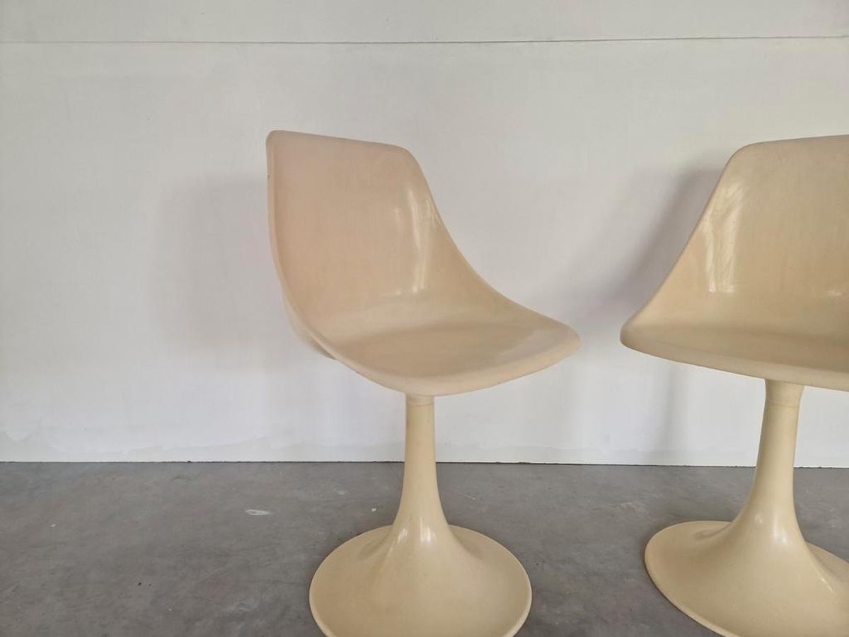 Space Age Vintage Tulp Stoelen Eero Saarinen image 3