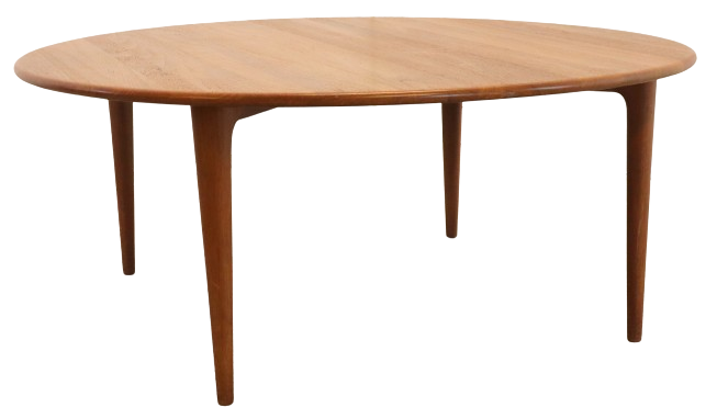 A. Mikael Laursen Xxl Salontafel Tafel 'bybjerg' Vintage Teak Deens image 4