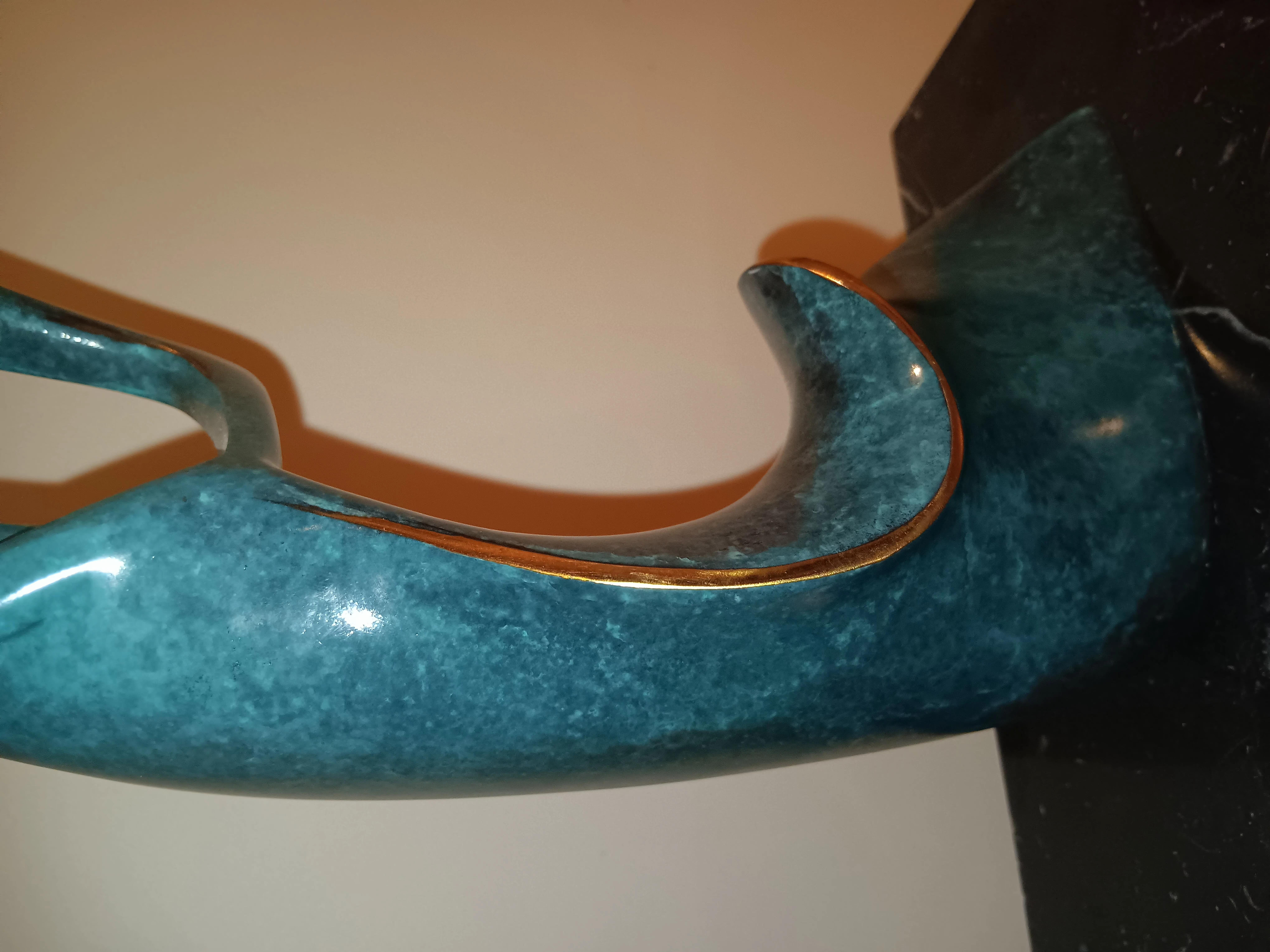 Modern Bronzen Beeld Van Tony Morey image 3