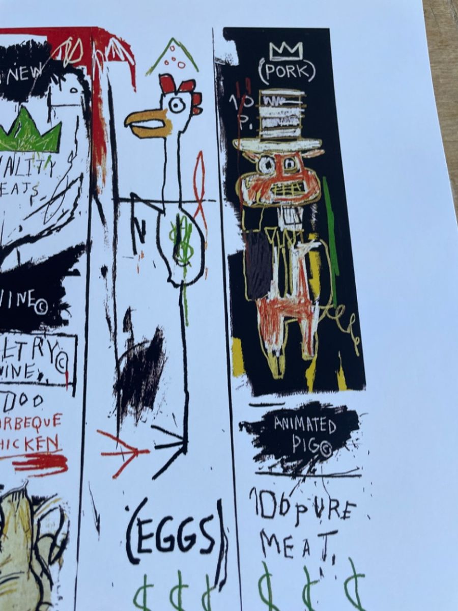 Jean Michel-basquiat (1960-1988), Quality.. image 9