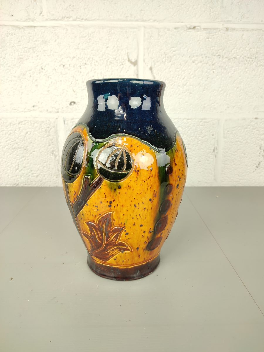 Vaas In Vlaams Aardewerk 30cm image 6