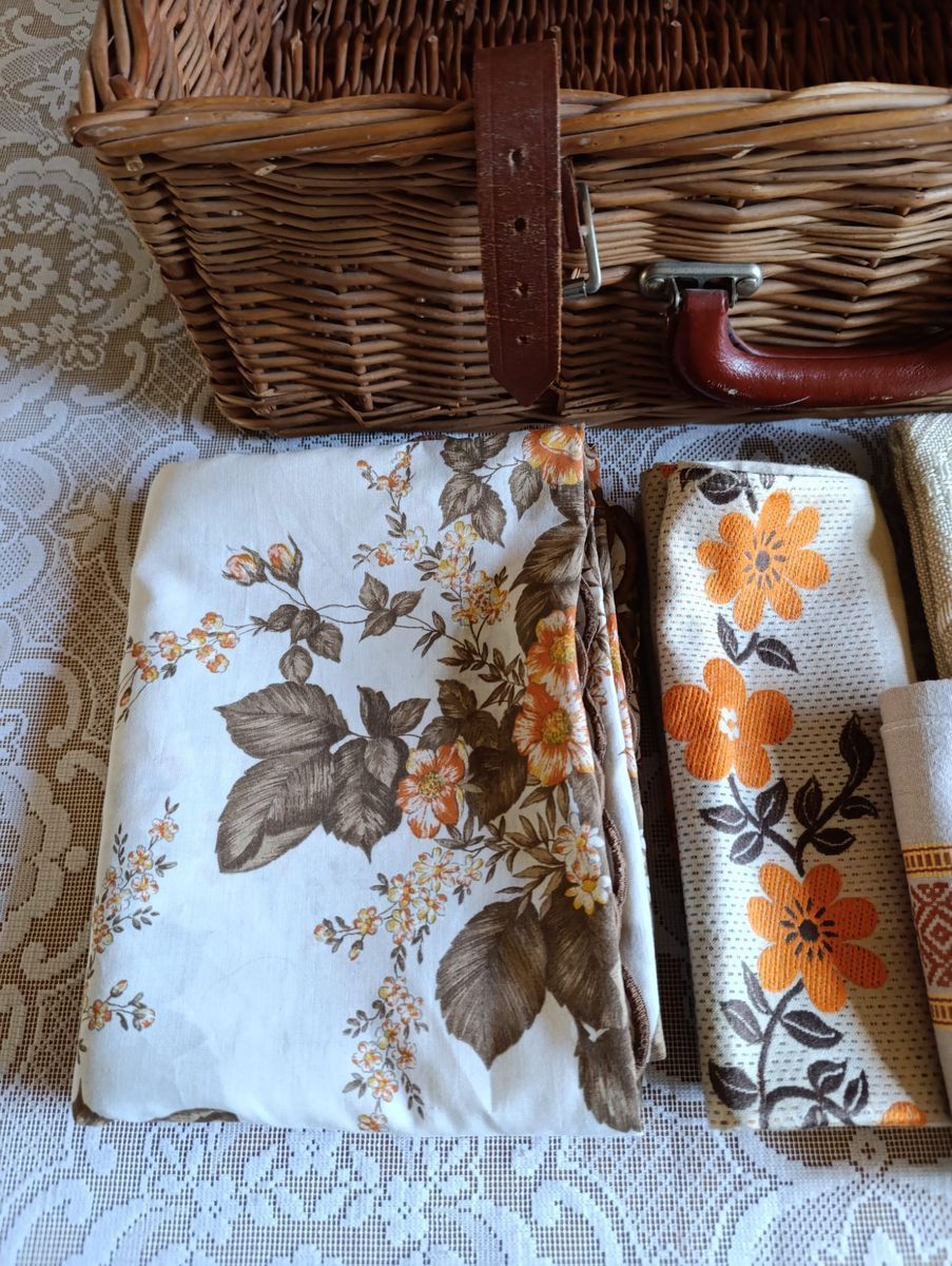Vintage Picknickmand Van Optima England, Uniek & Duurzaam Gerestyled image 14