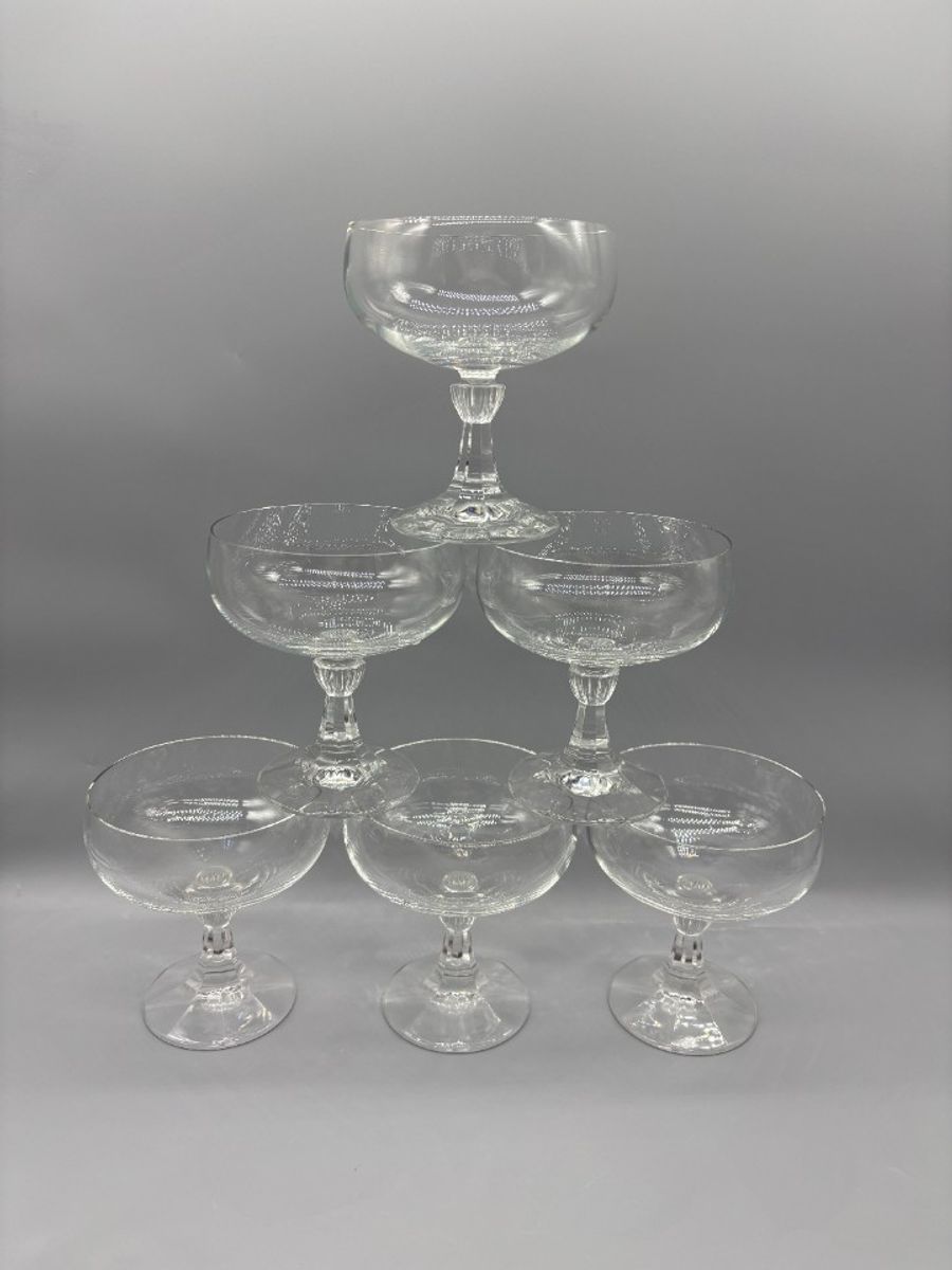Set Champagne Coupes Edelkristal Schott Zwiesel 6 Stuks image 5