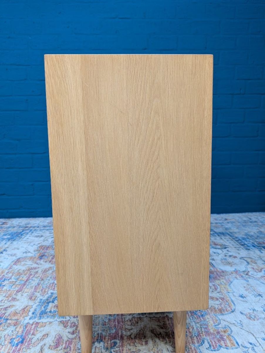 Midcentury Eiken Lage Boekenkast, Borge Mogensen image 3