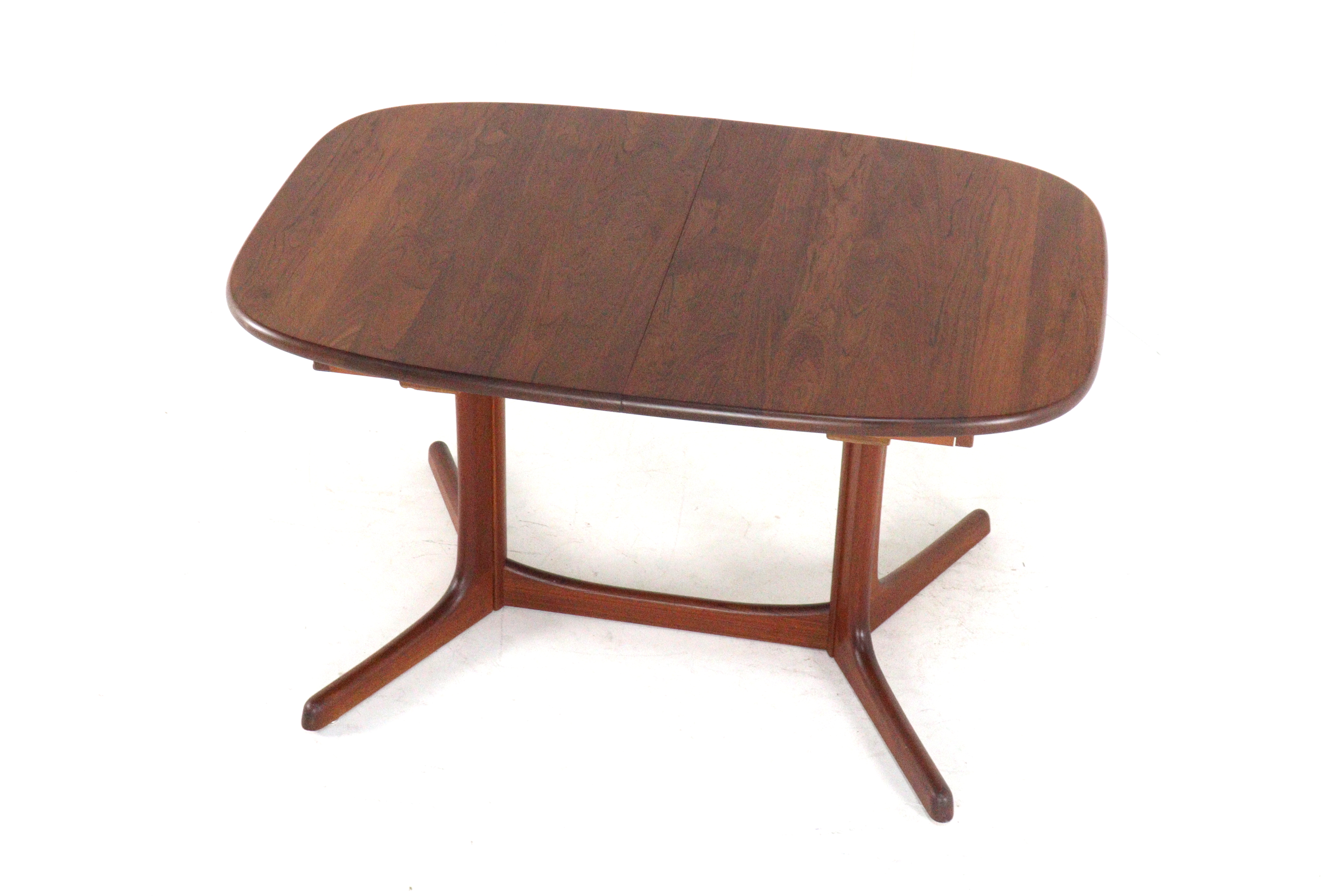 Ovalen 2x Verlengbare Eettafel Massief Teak Deens image 10